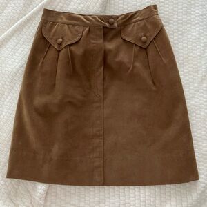 Vintage Saks Fifth Avenue Suede Skirt